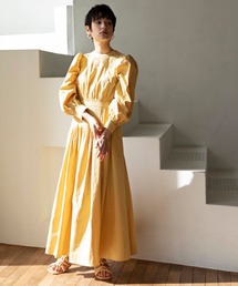 ピンタックワンピース