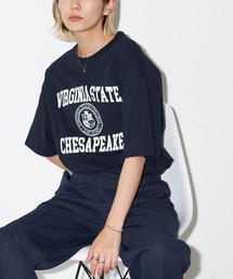 Auntie Rosa Holiday | アソートカレッジロゴプリントT(Tシャツ/カットソー)