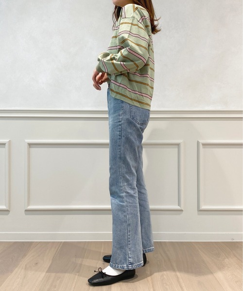 apres jour（アプレジュール）の「アソートボーダートップス【ZOZOTOWN限定アイテム】（Tシャツ/カットソー・レディース・ダークグリーン/グリーン系その他/ベージュ/ライトベージュ・フリー/X-LARGE）」の17枚目の写真