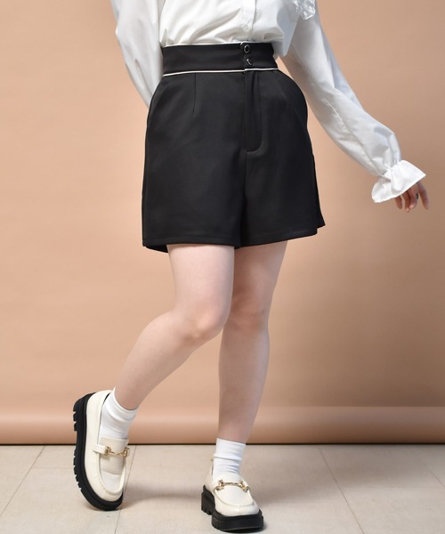 ems excite（エムズエキサイト）の「アソートハイウエストショートパンツ（その他パンツ・レディース・ブラック/アイボリー/ブラック系その他/グリーン系その他・FREE）」の20枚目の写真