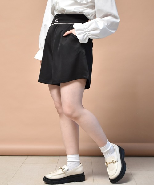 ems excite（エムズエキサイト）の「アソートハイウエストショートパンツ（その他パンツ・レディース・ブラック/アイボリー/ブラック系その他/グリーン系その他・FREE）」の21枚目の写真