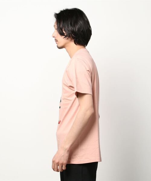 DOUBLE STEAL（ダブルスティール）の「Bouquet Tシャツ（Tシャツ/カットソー・メンズ・ホワイト/ブラック/カーキ/ピンク・MEDIUM/LARGE/X-LARGE/XX-LARGE）」の10枚目の写真