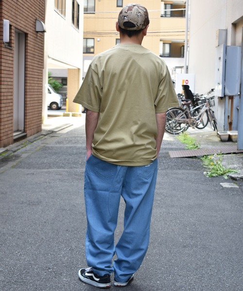 DOUBLE STEAL（ダブルスティール）の「Bouquet Tシャツ（Tシャツ/カットソー・メンズ・ホワイト/ブラック/カーキ/ピンク・MEDIUM/LARGE/X-LARGE/XX-LARGE）」の19枚目の写真