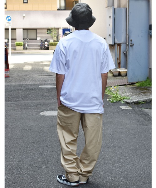 DOUBLE STEAL（ダブルスティール）の「Bouquet Tシャツ（Tシャツ/カットソー・メンズ・ホワイト/ブラック/カーキ/ピンク・MEDIUM/LARGE/X-LARGE/XX-LARGE）」の21枚目の写真