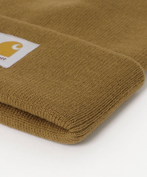 Carhartt(カーハート)の「『WEB/一部店舗限定』carhartt SHORT WATCH HAT(ニットキャップ/ビーニー・メンズ・オレンジ/ブラウン/グリーン/ブラック/ブルー・ONE)」の16枚目の写真