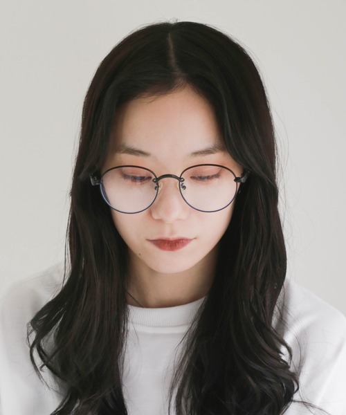 CLEA（クレア）の「スリムフレーム伊達メガネ（メガネ・レディース・その他1/その他2・FREE）」の5枚目の写真