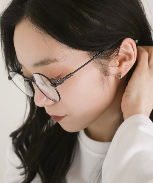 CLEA（クレア）の「スリムフレーム伊達メガネ（メガネ・レディース・その他1/その他2・FREE）」の6枚目の写真