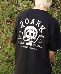 ROARK REVIVAL/ロアークリバイバル "OAXACA MC" TEE Tシャツ 抗菌防臭 スカル