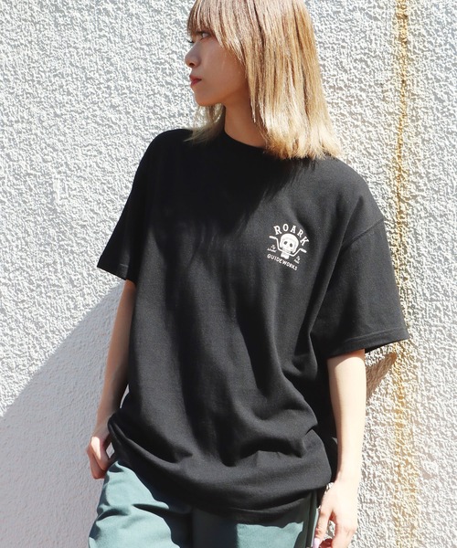ROARK REVIVAL(ロアークリバイバル)の「ROARK REVIVAL/ロアークリバイバル "OAXACA MC" TEE Tシャツ 抗菌防臭 スカル(Tシャツ/カットソー・メンズ・ブラック・M/XL/L)」の7枚目の写真