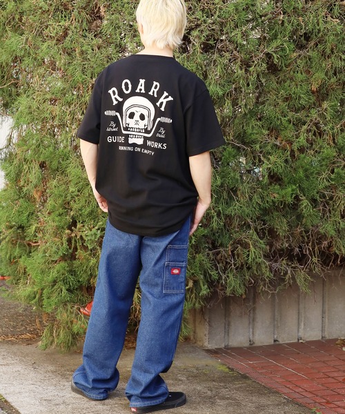 ROARK REVIVAL(ロアークリバイバル)の「ROARK REVIVAL/ロアークリバイバル "OAXACA MC" TEE Tシャツ 抗菌防臭 スカル(Tシャツ/カットソー・メンズ・ブラック・M/XL/L)」の5枚目の写真