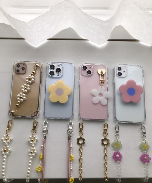 iPhone12/12pro対応】クリアフック付きケース12/12pro（スマホケース