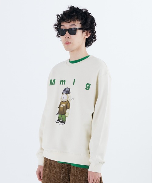 87mm（87mm）の「【87MM / Mmlg】WE CHILD SWEAT / パルチムエムエム MMLG WE チャイルド グラフィック スウェット（スウェット・レディース・スカイブルー/ネイビー/グレー/ナチュラル・SMALL/MEDIUM/LARGE）」の10枚目の写真