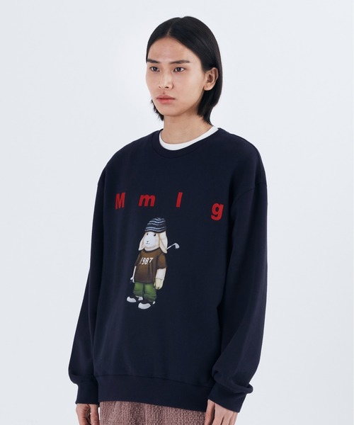 87mm（87mm）の「【87MM / Mmlg】WE CHILD SWEAT / パルチムエムエム MMLG WE チャイルド グラフィック スウェット（スウェット・レディース・スカイブルー/ネイビー/グレー/ナチュラル・SMALL/MEDIUM/LARGE）」の20枚目の写真
