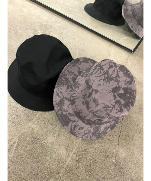 EMODA（エモダ）の「コンパクトバケットハット（ハット・レディース・ブラック/その他・FREE）」の3枚目の写真