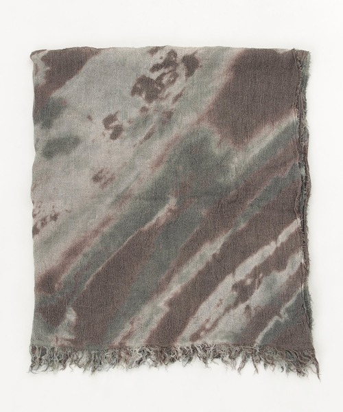 TORNADO MART（トルネードマート）の「TORNADO MART∴マーブルダイストール（ストール/ショール・メンズ・レッド/グリーン/ブルー・F）」の7枚目の写真