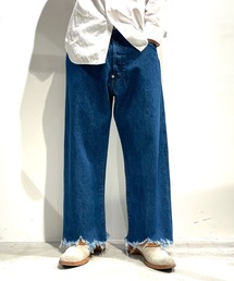 CLAMP（クランプ）の「CLAMP/クランプ/NO2 DENIM 701 (damage)/ナンバー2デニム　ダメージ加工（デニムパンツ・メンズ）」