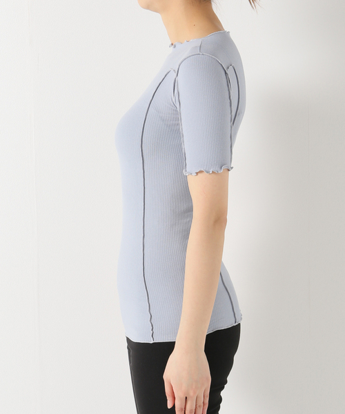 EDIT.FOR LULU - baserange Omato 3/4 半袖カットソー 350406265_3.jpg