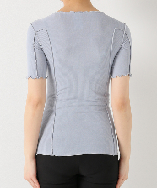 EDIT.FOR LULU - baserange Omato 3/4 半袖カットソー EDIT. FOR LULU（エディットフォールル）の「【BASERANGE/ベース