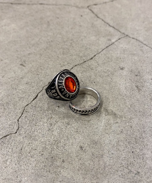 WEGO(ウィゴー)の「WEGO/【2点セット】カレッジリング(リング・メンズ・その他3/その他6/その他1/その他5/その他2/その他4・FREE)」の12枚目の写真