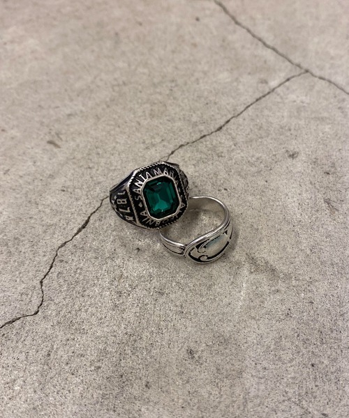 WEGO(ウィゴー)の「WEGO/【2点セット】カレッジリング(リング・メンズ・その他3/その他6/その他1/その他5/その他2/その他4・FREE)」の22枚目の写真