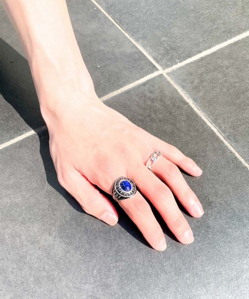 WEGO(ウィゴー)の「WEGO/【2点セット】カレッジリング(リング・メンズ・その他3/その他6/その他1/その他5/その他2/その他4・FREE)」の7枚目の写真