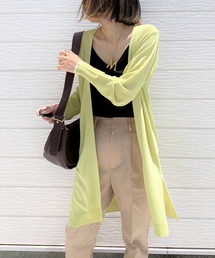 Q | ロングカーディガン(カーディガン/ボレロ)