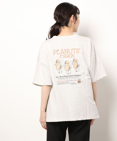 PEANUTS GENUINE MERCHANDISE Tシャツ PEANUTS GENUINE MERCHANDISE Tシャツ PEANUTS tシャツ 天竺 スーパー