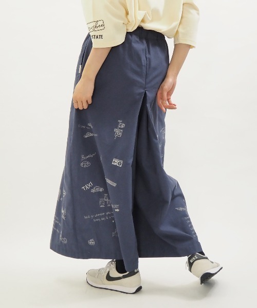 FUNALIVE(ファンアライブ)の「AMERICAN FUDGE ツイル刺繍入りキュロットパンツ(その他パンツ・レディース・ブルー/ベージュ/ブラック/カーキ・FREE)」の20枚目の写真