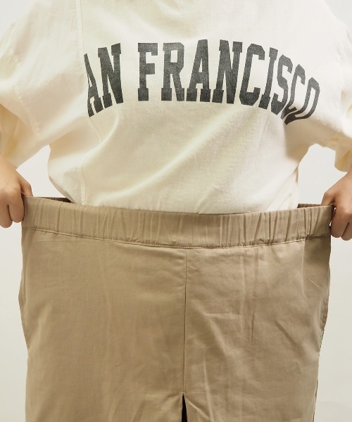 FUNALIVE(ファンアライブ)の「AMERICAN FUDGE ツイル刺繍入りキュロットパンツ(その他パンツ・レディース・ブルー/ベージュ/ブラック/カーキ・FREE)」の17枚目の写真