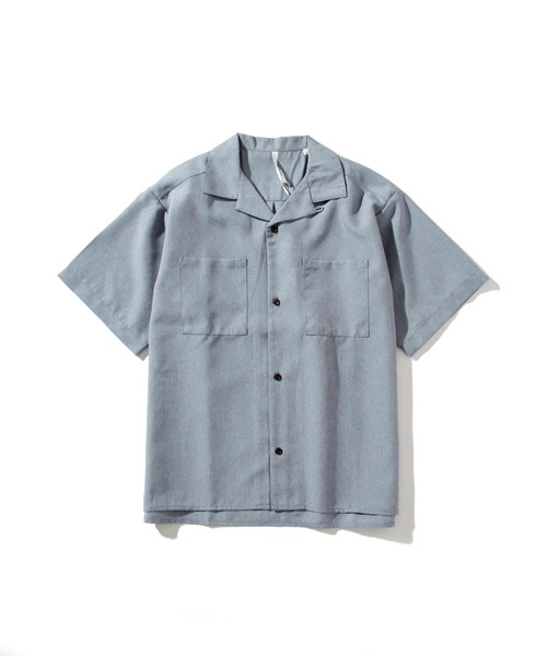 「INASTUDIOS SELECT」ルーズフィット ポケット オープンシャツ（シャツ/ブラウス）｜INASTUDIOS ZOO（イーナストゥディオスズー）
