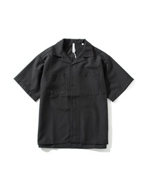 「INASTUDIOS SELECT」ルーズフィット ポケット オープンシャツ