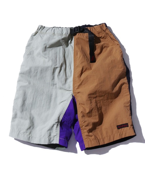 Gramicci(グラミチ)の「DENIM DUNGAREE/デニム&ダンガリー×GRAMICCI/グラミチ ナイロン GRAMICCI イージー SPN ショーツ(その他パンツ・キッズ・ブラック/ベージュ/マルチ・130/140)」の3枚目の写真