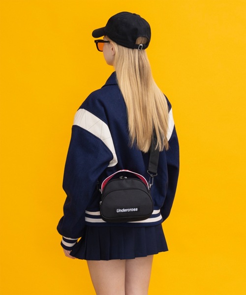 UNDERCROSS（アンダークロス）の「【UNDERCROSS 】ジョイクロス ボディバッグ / JOY CROSS BODYBAG（ショルダーバッグ・レディース・ブラック×ブラック/ブラック×レッド/カラフル/ブラック×イエロー・FREE）」の6枚目の写真