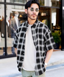 US.POLO ASSN. ユーエスポロアッスン / ブランド別注 ビッグシルエット オーバーサイズ 半袖シャツ