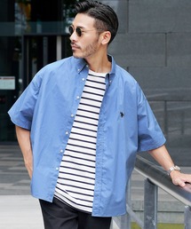 US.POLO ASSN. ユーエスポロアッスン / ブランド別注 ビッグシルエット オーバーサイズ 半袖シャツ