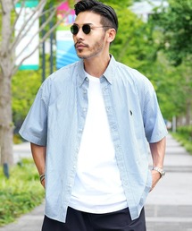 US.POLO ASSN. ユーエスポロアッスン / ブランド別注 ビッグシルエット オーバーサイズ 半袖シャツ