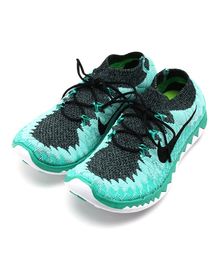 NIKE SPORTSWEAR | ウィメンズ ナイキ フリー フライニット ピンク グリーン WMNS NIKE FREE 3.0 FLYKNIT 636231-002/003(スニーカー)