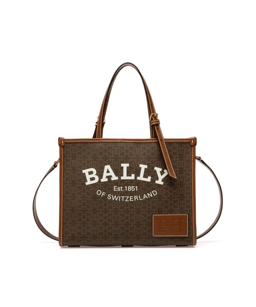 BALLY（バリー）の「CALIE SM.TML（トートバッグ）」 - WEAR Bally Calie Medium Tote ブラウン