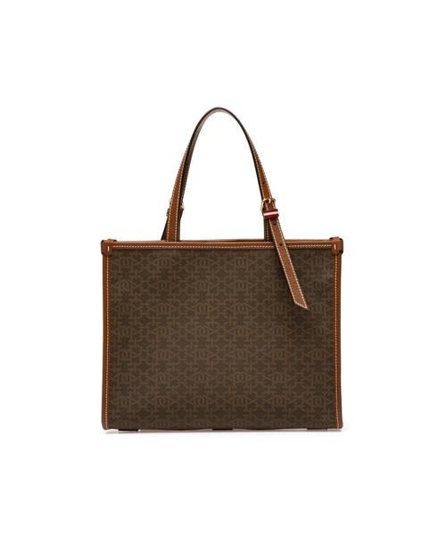 バリー BALLY CALIE トートバッグ レザー キャンバス