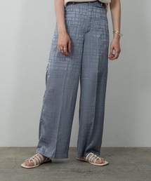 Amiur | nuance plaid semi wide pants(その他パンツ)