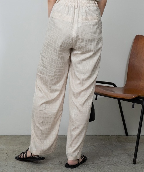 Amiur（エミレ）の「nuance plaid semi wide pants（その他パンツ・レディース・オレンジ/ブルー/アイボリー・S/M）」の10枚目の写真