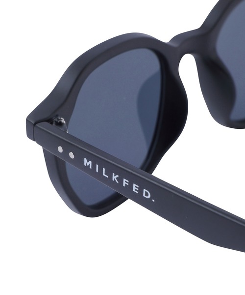 MILKFED.（ミルクフェド）の「MILKFED. SUNGLASSES/UVカット サングラス（サングラス・レディース・ブラック/グレー/ブラウン・ONE SIZE）」の9枚目の写真