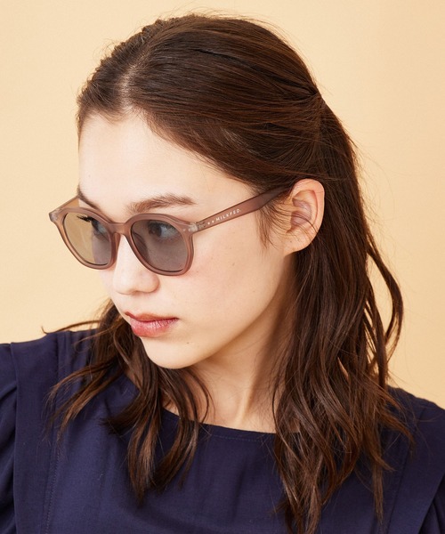 MILKFED.（ミルクフェド）の「MILKFED. SUNGLASSES/UVカット サングラス（サングラス・レディース・ブラック/グレー/ブラウン・ONE SIZE）」の14枚目の写真