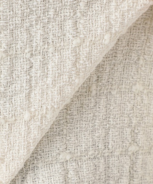 Spick & Span（スピックアンドスパン）の「Italian fabric ツイードベスト（ベスト・レディース・ブラック/ホワイト・FREE）」の16枚目の写真