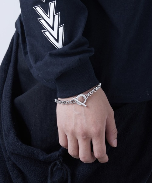 VIRGOwearworks（ヴァルゴウェアワークス）の「HALF ROUND CHAIN BRACELE（ブレスレット・メンズ・シルバー・2/3）」の4枚目の写真