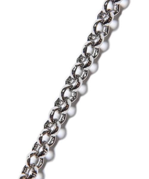 VIRGOwearworks（ヴァルゴウェアワークス）の「HALF ROUND CHAIN BRACELE（ブレスレット・メンズ・シルバー・2/3）」の2枚目の写真