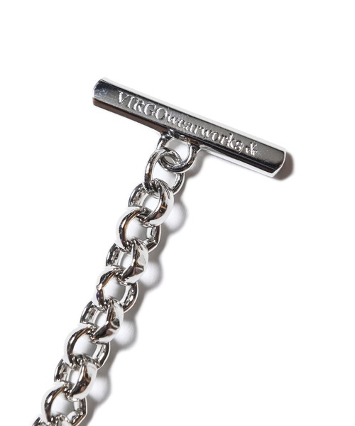 VIRGOwearworks（ヴァルゴウェアワークス）の「HALF ROUND CHAIN BRACELE（ブレスレット・メンズ・シルバー・2/3）」の5枚目の写真