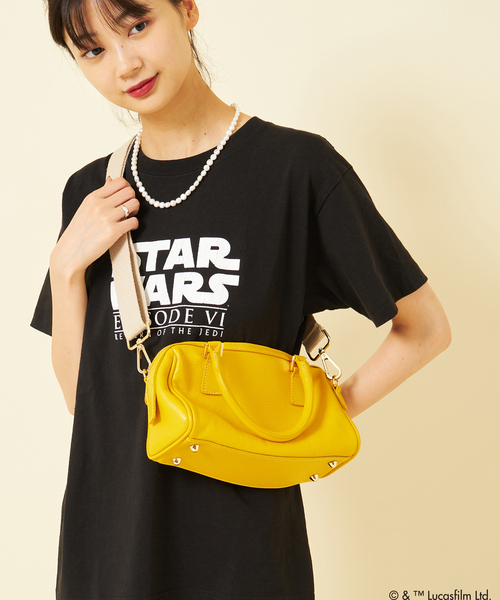 U by SPICK&SPAN（ユーバイスピックアンドスパン）の「STAR WARS Tee ロゴ（Tシャツ/カットソー・レディース・ブラック・FREE）」の18枚目の写真