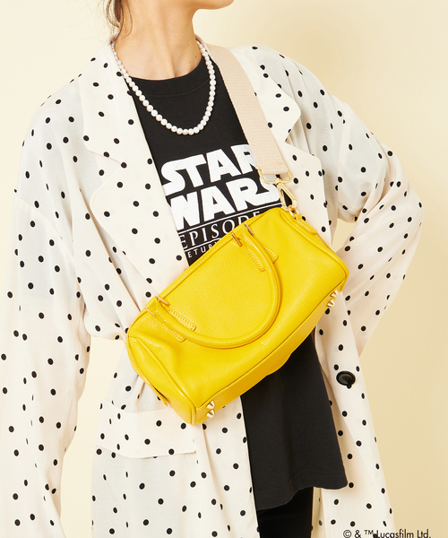 U by SPICK&SPAN（ユーバイスピックアンドスパン）の「STAR WARS Tee ロゴ（Tシャツ/カットソー・レディース・ブラック・FREE）」の21枚目の写真
