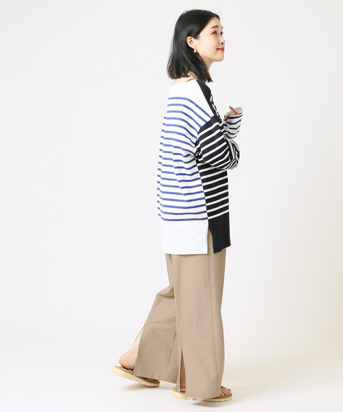 【未使用】journal standard L'essage　リネンパンツ セール】《追加》レーヨンリネンイージーパンツ（その他パンツ